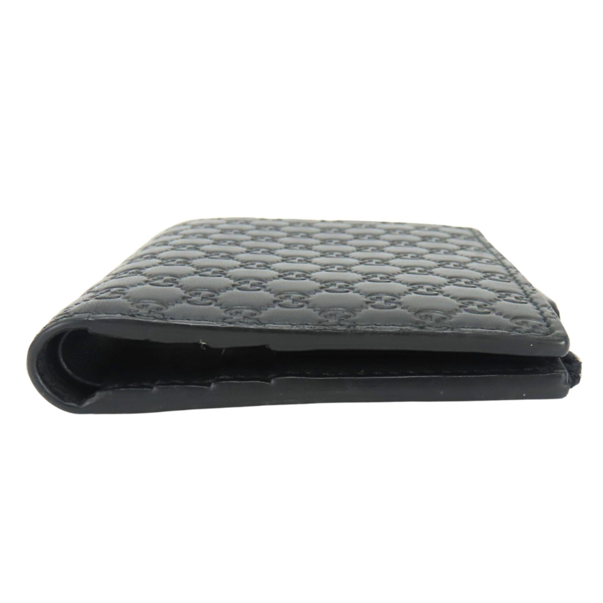 Gucci Black Leather Wallet (Bi-Fold) (Pre-Owned)