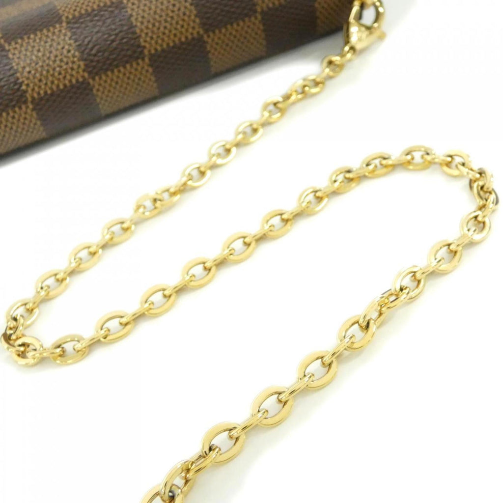 Louis Vuitton Ebene Coated Canvas Pochette Shoulder Bag