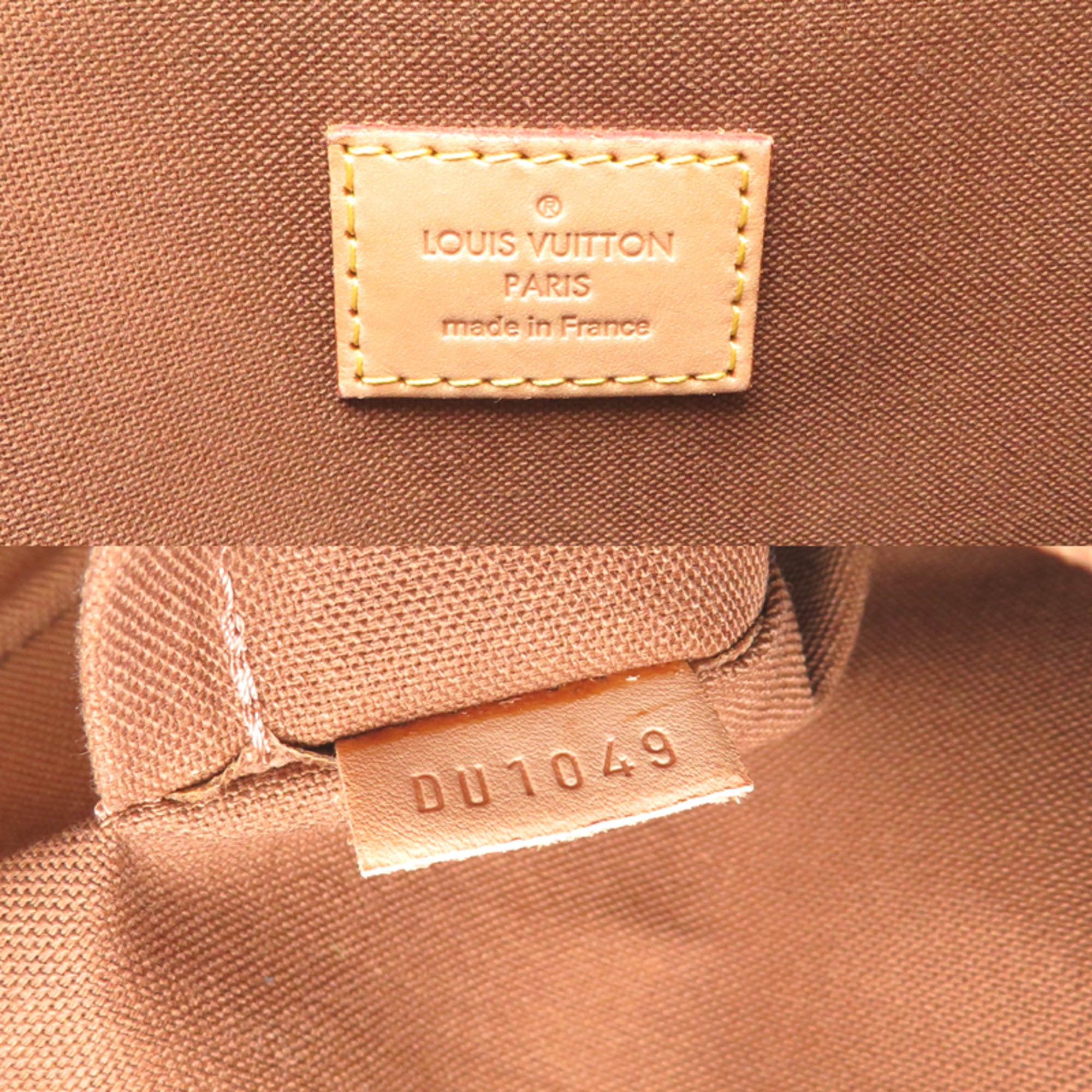 Louis Vuitton Brown Monogram Tote Bag