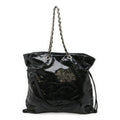 Chanel Black Leather Shoulder Bag Tote Bag