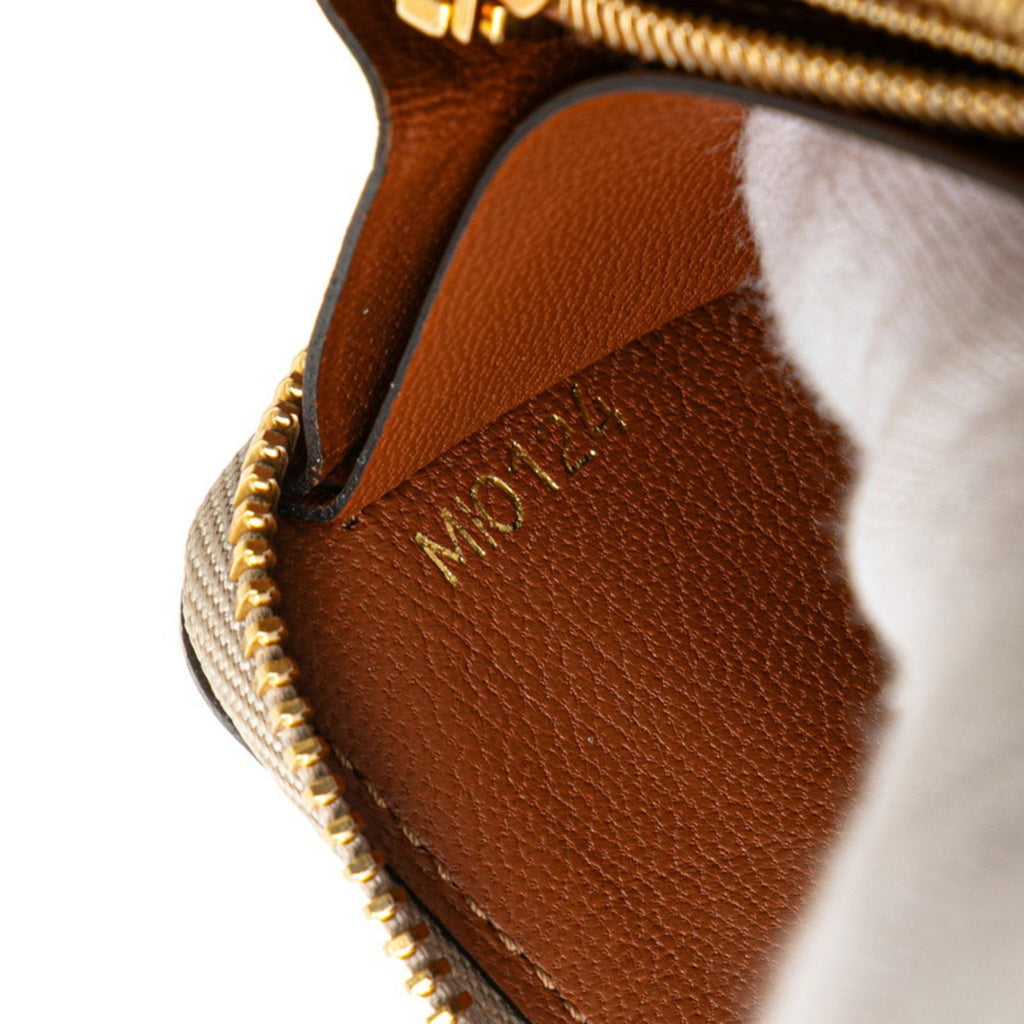 Louis Vuitton Brown Leather Long Wallet
