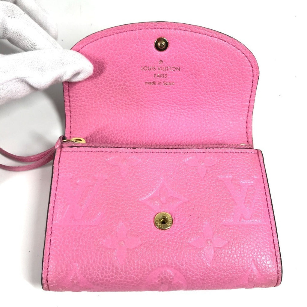 Louis Vuitton Monogram Empreinte Pink Monogram Empreinte Wallet