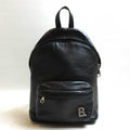 Balenciaga Black Leather Backpack