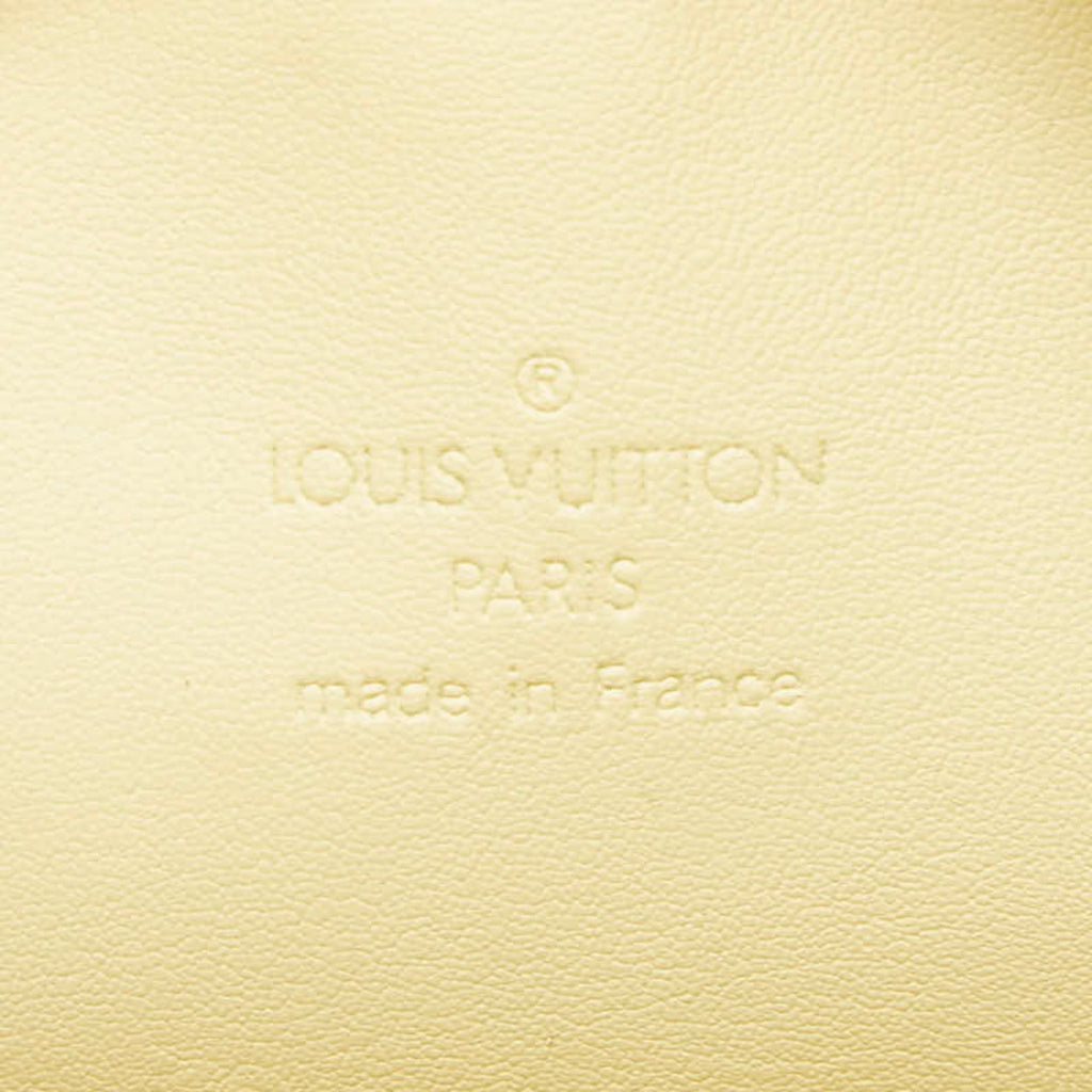 Louis Vuitton Yellow Patent Leather Shoulder Bag