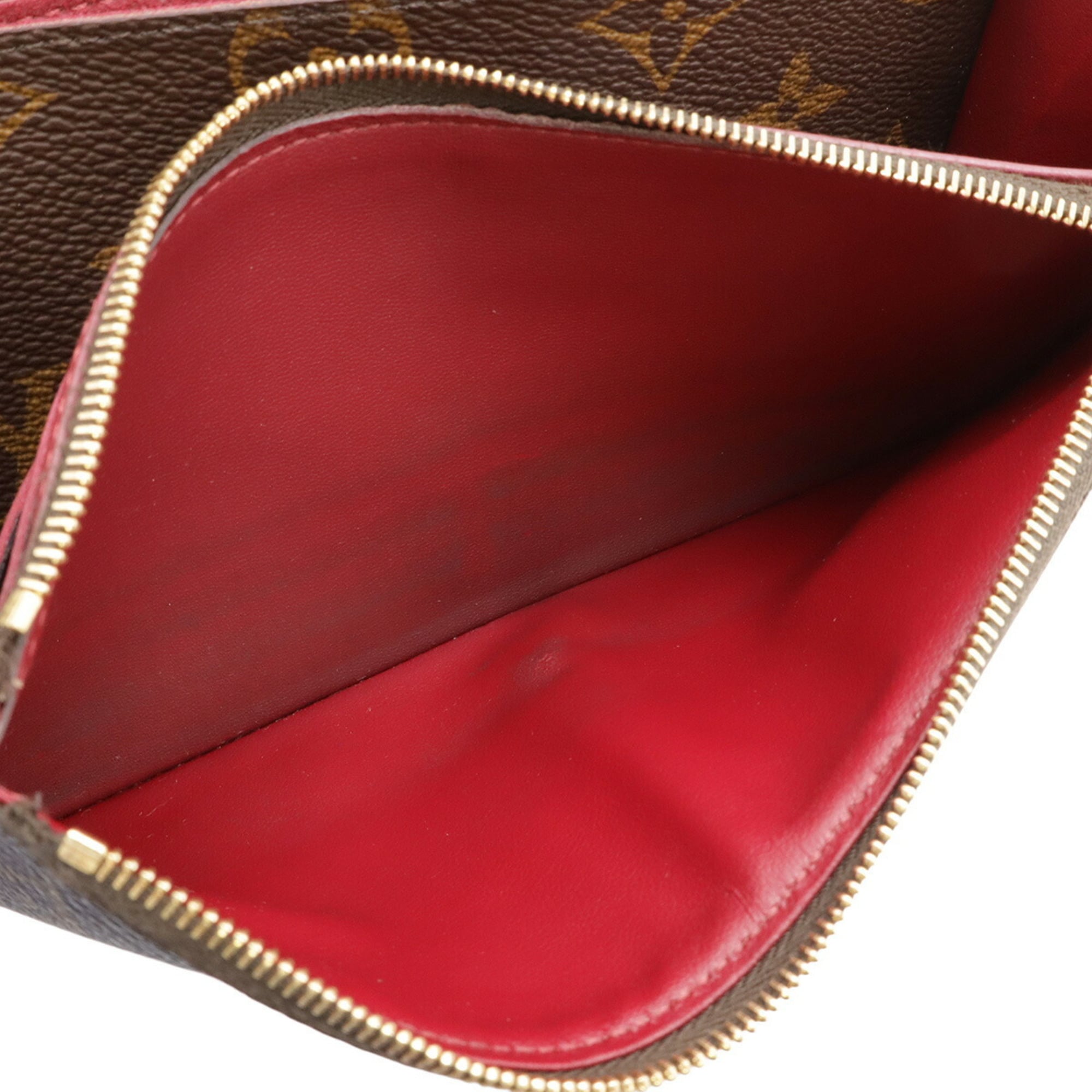 Louis Vuitton Monogram Fuchsia Monogram Long Wallet