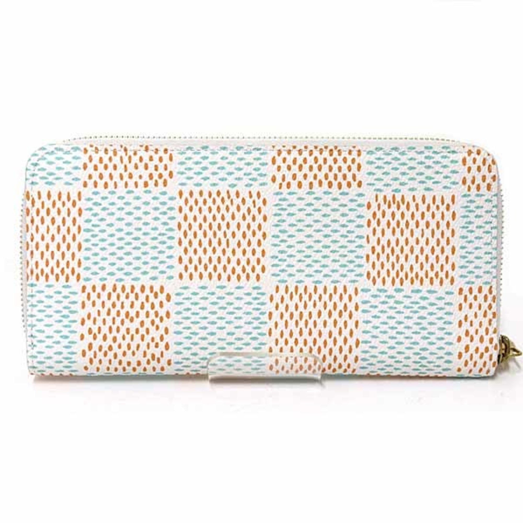 Louis Vuitton Damier Multi-Color White Long Wallet