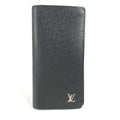Louis Vuitton Taiga Ardoise Black Taiga Leather Long Wallet
