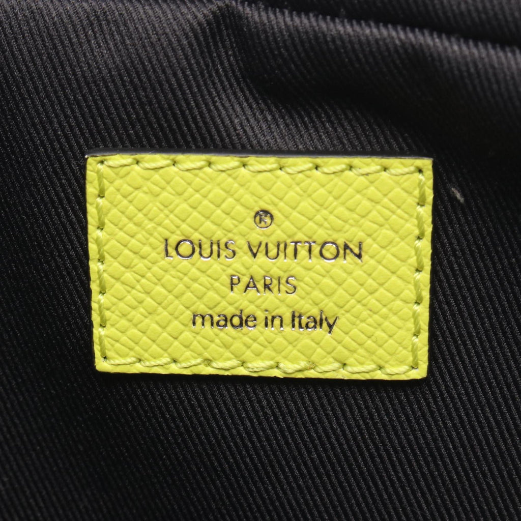 Louis Vuitton Green Coated Canvas Fanny Pack