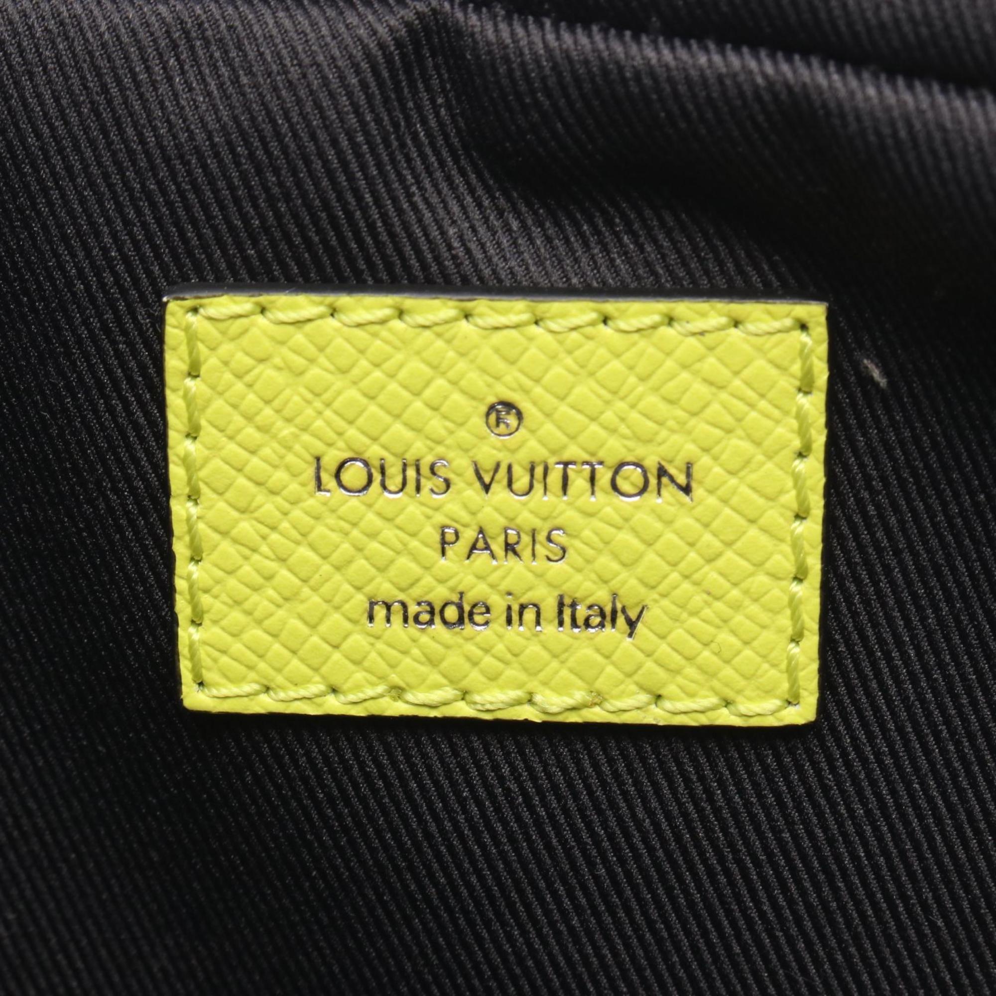 Louis Vuitton Green Coated Canvas Fanny Pack