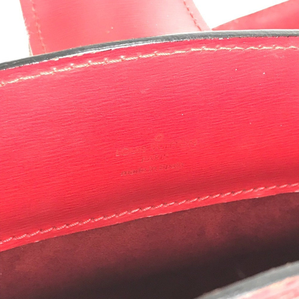 Louis Vuitton Castilian Red Red Color Epi Leather Shoulder Bag