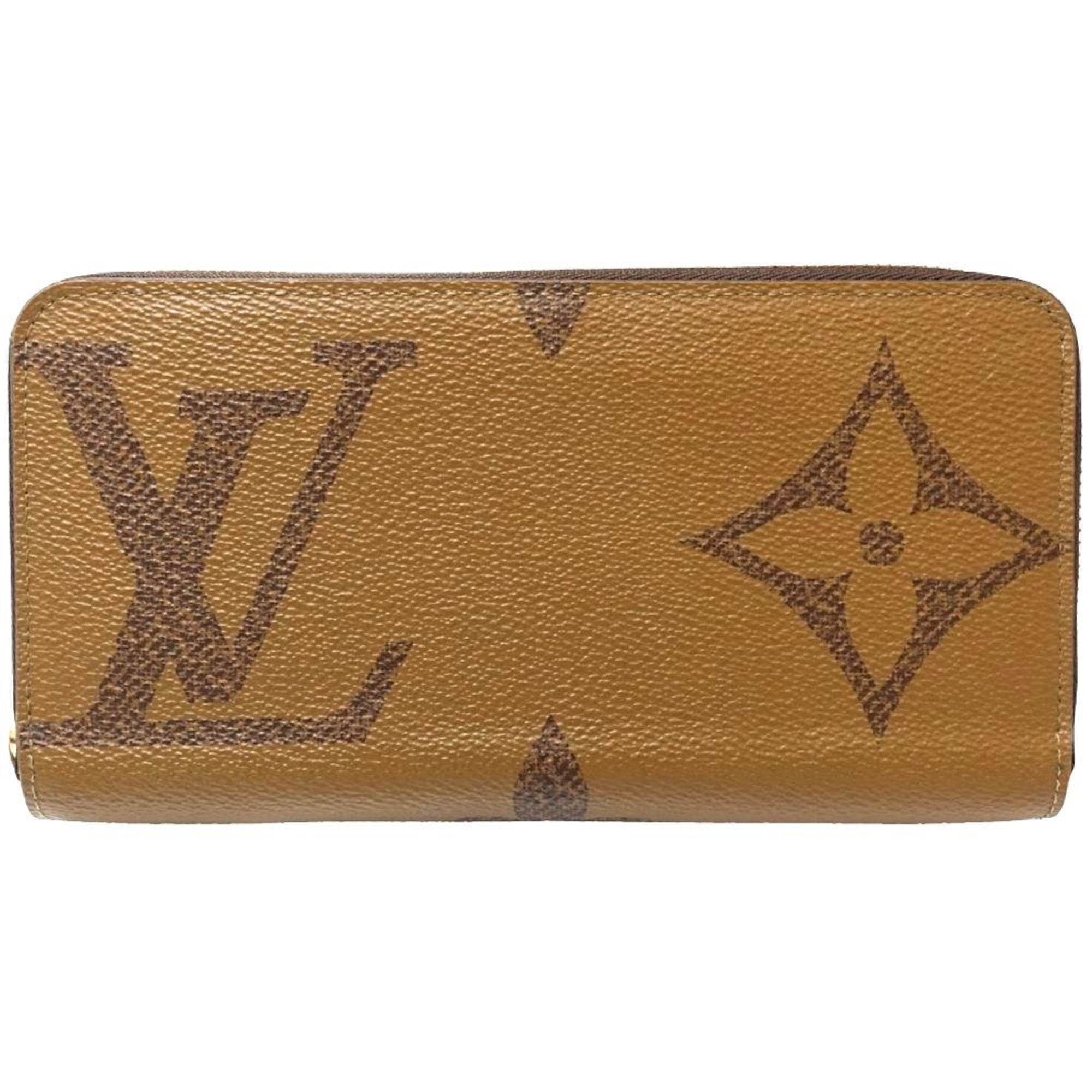 Louis Vuitton Brown Canvas Long Wallet