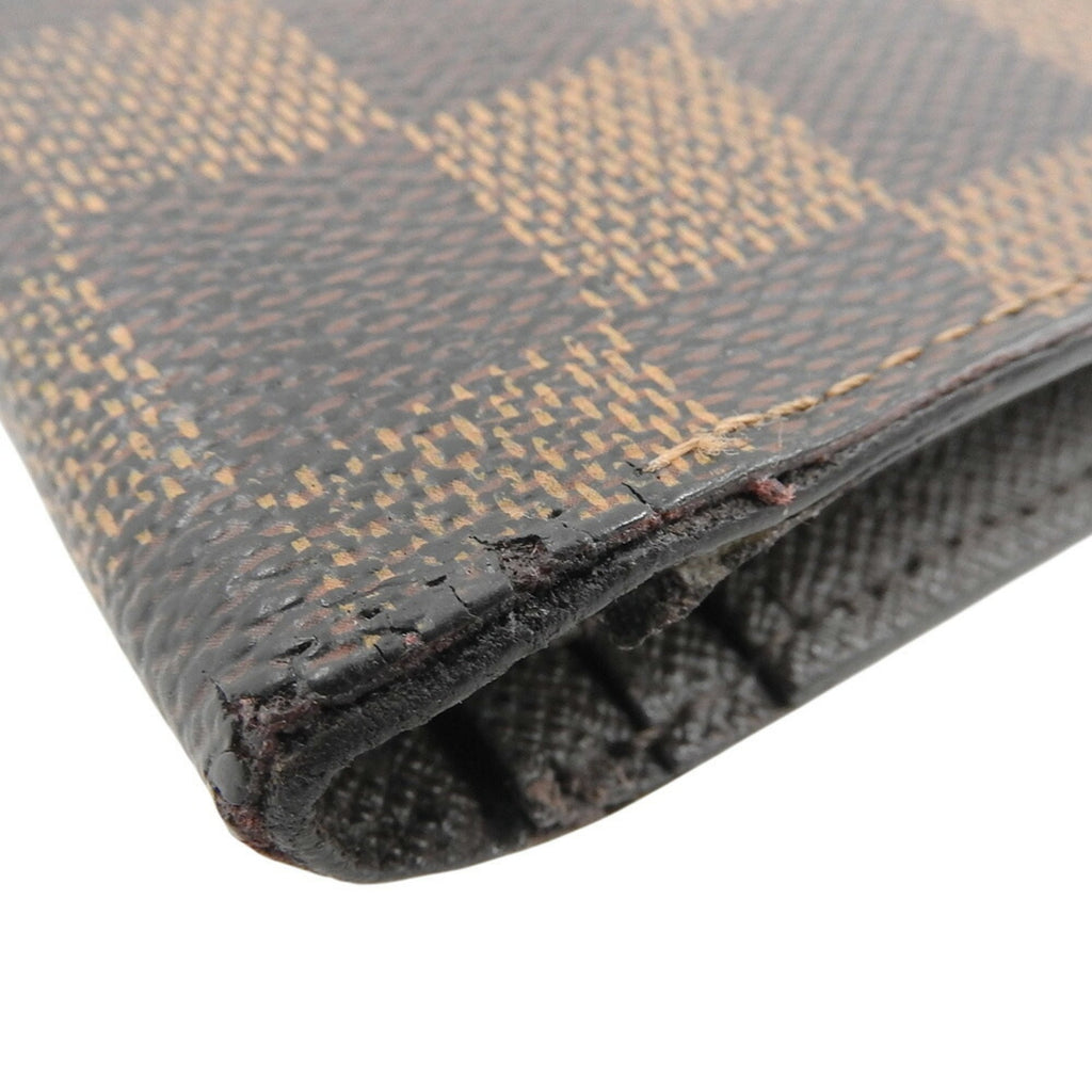 Louis Vuitton Ebene Pvc Long Wallet