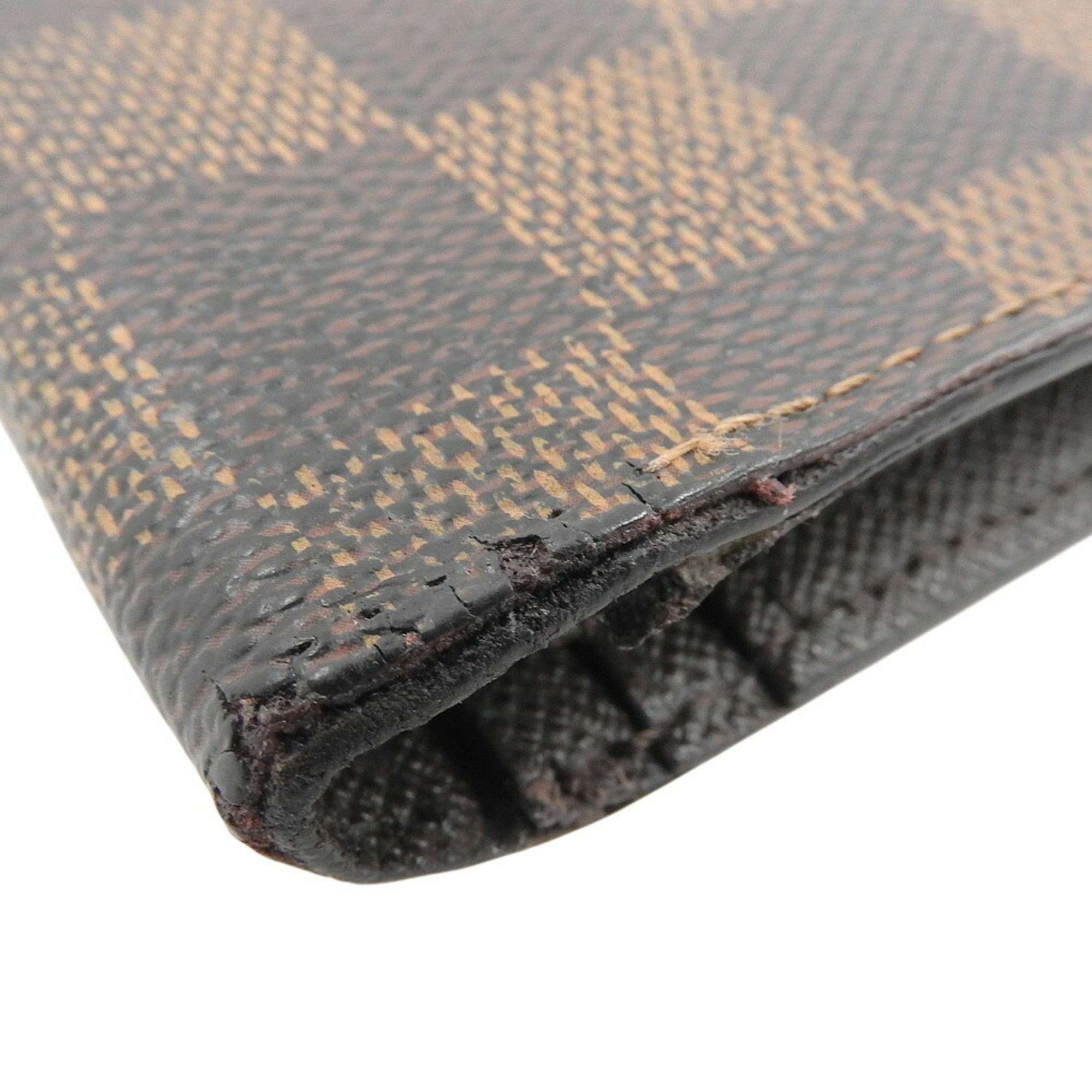 Louis Vuitton Ebene Pvc Long Wallet