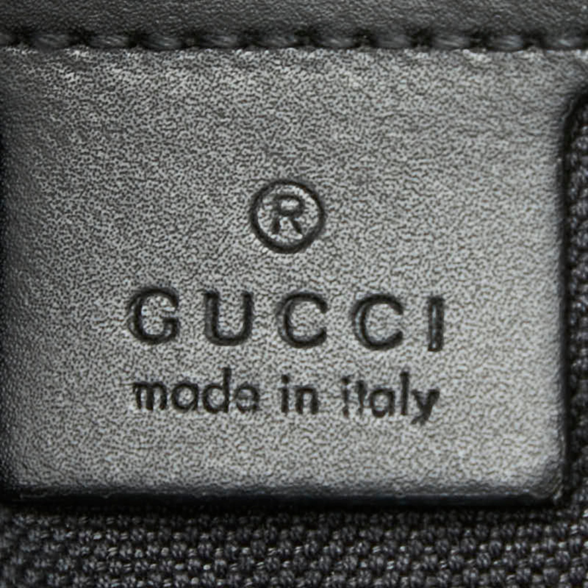 Gucci Black Gg Supreme Shoulder Bag (Pre-Owned)