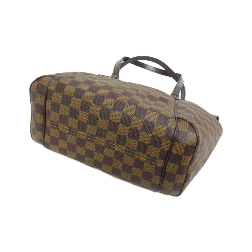 Louis Vuitton Brown Coated Canvas Handbag