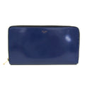 Celine Navy Leather Long Wallet (Bi-Fold)