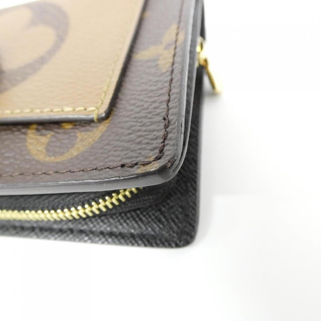 Louis Vuitton Monogram Reverse Marron Coated Canvas Wallet