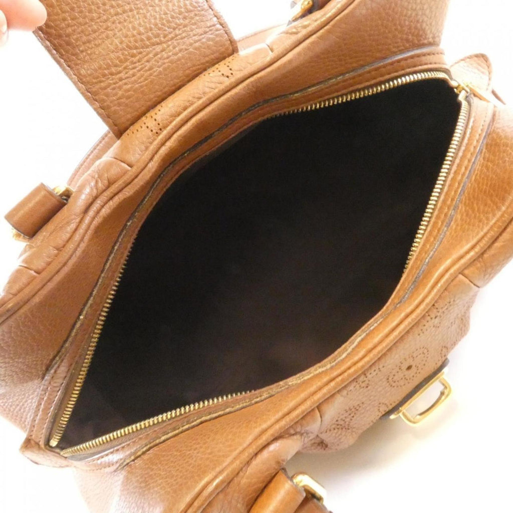 Louis Vuitton Cognac Leather Shoulder Bag