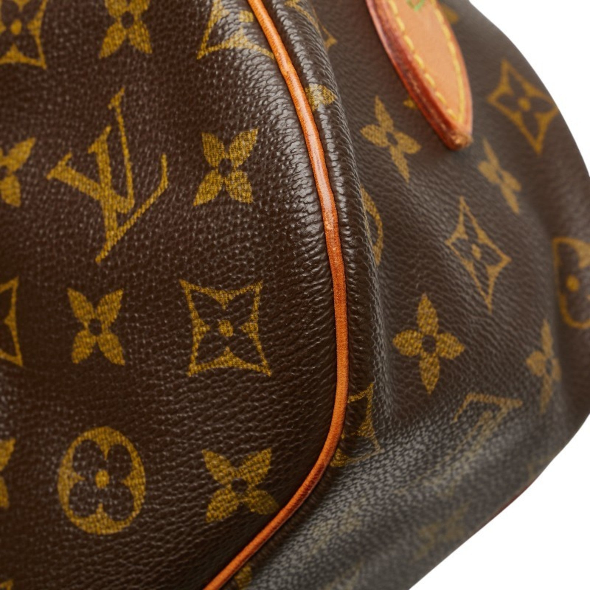 Louis Vuitton Monogram Brown Pvc Leather Shoulder Bag