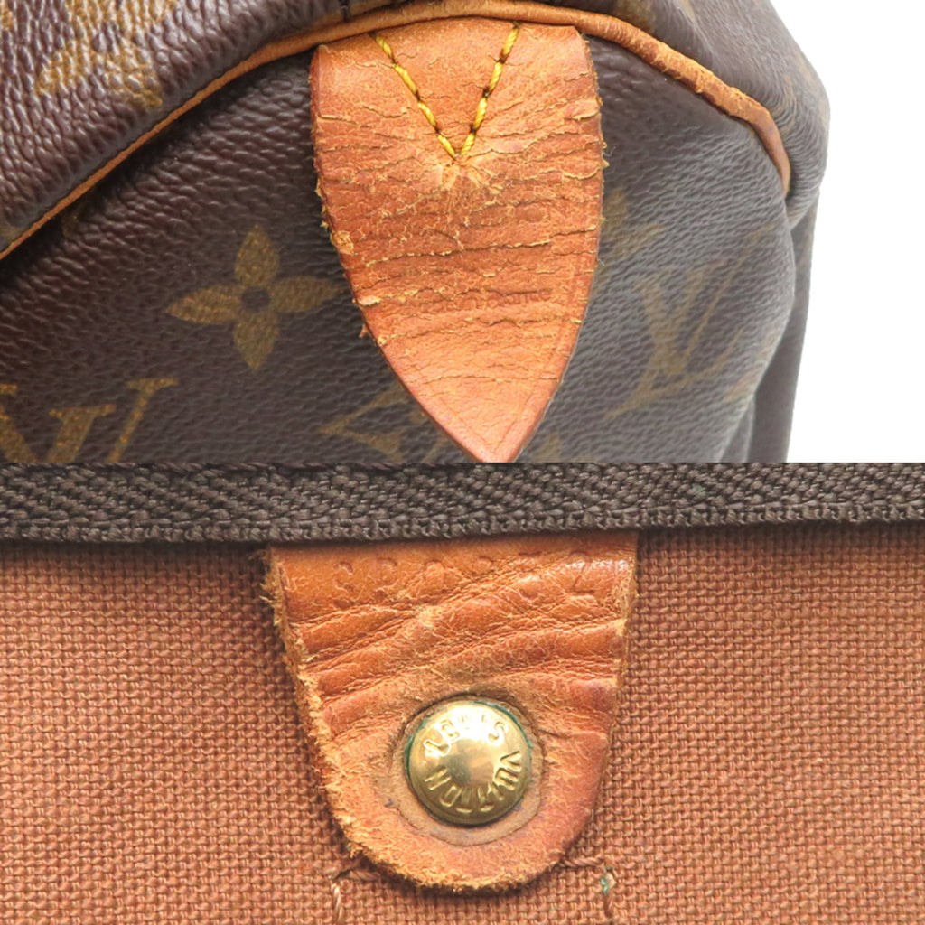 Louis Vuitton Brown Monogram Boston Bag