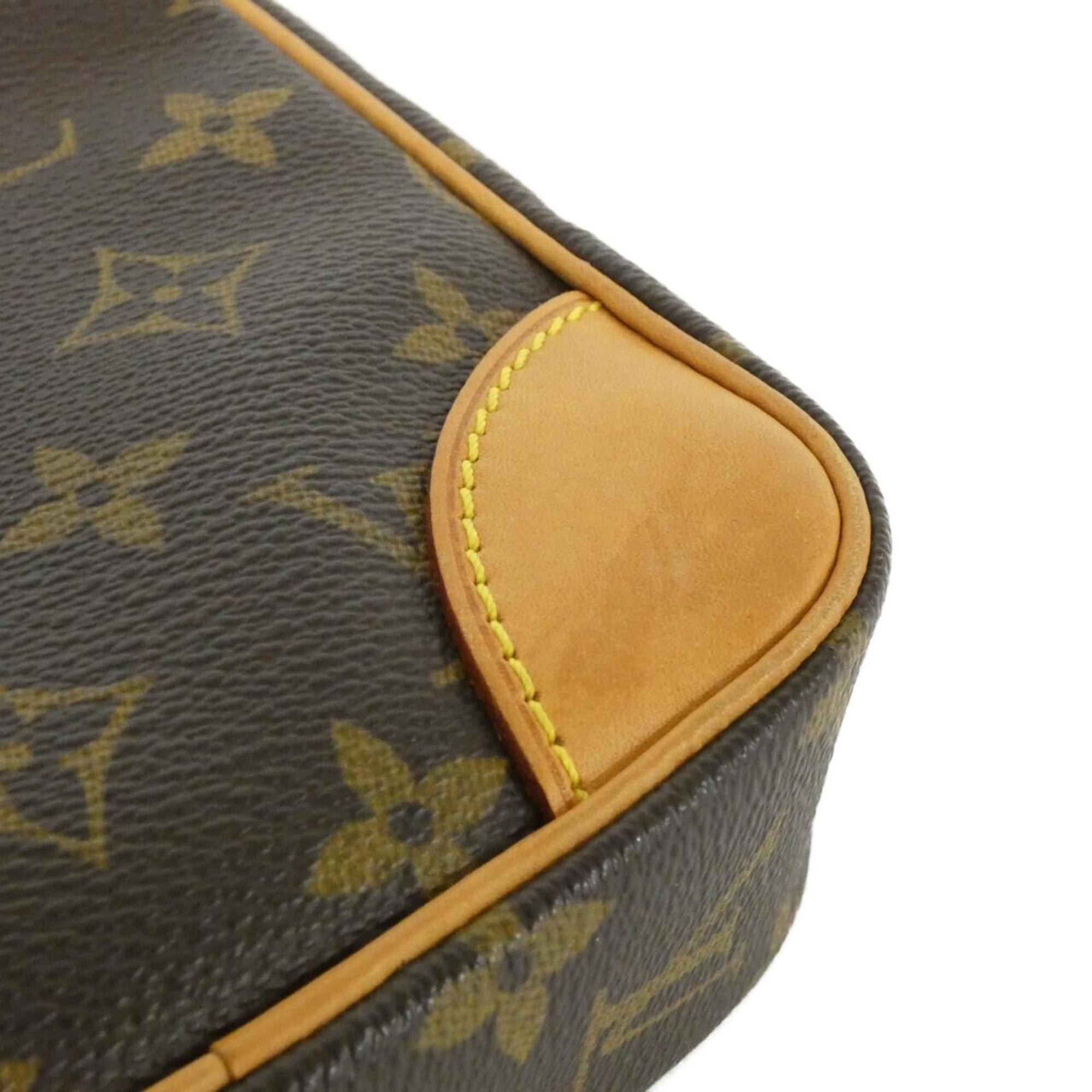 Louis Vuitton Monogram Marron Coated Canvas Shoulder Bag
