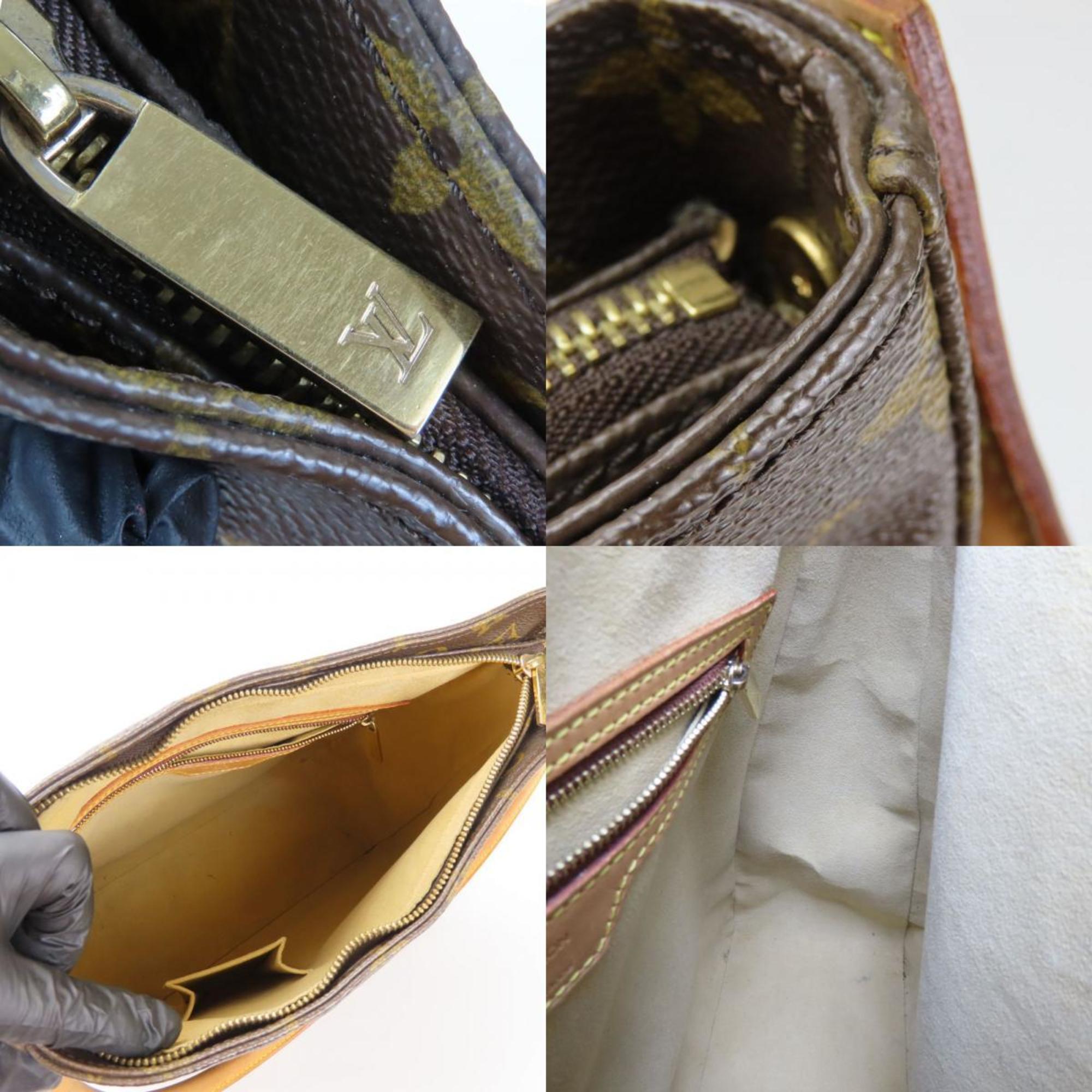 Louis Vuitton Monogram Brown Monogram Leather Shoulder Bag