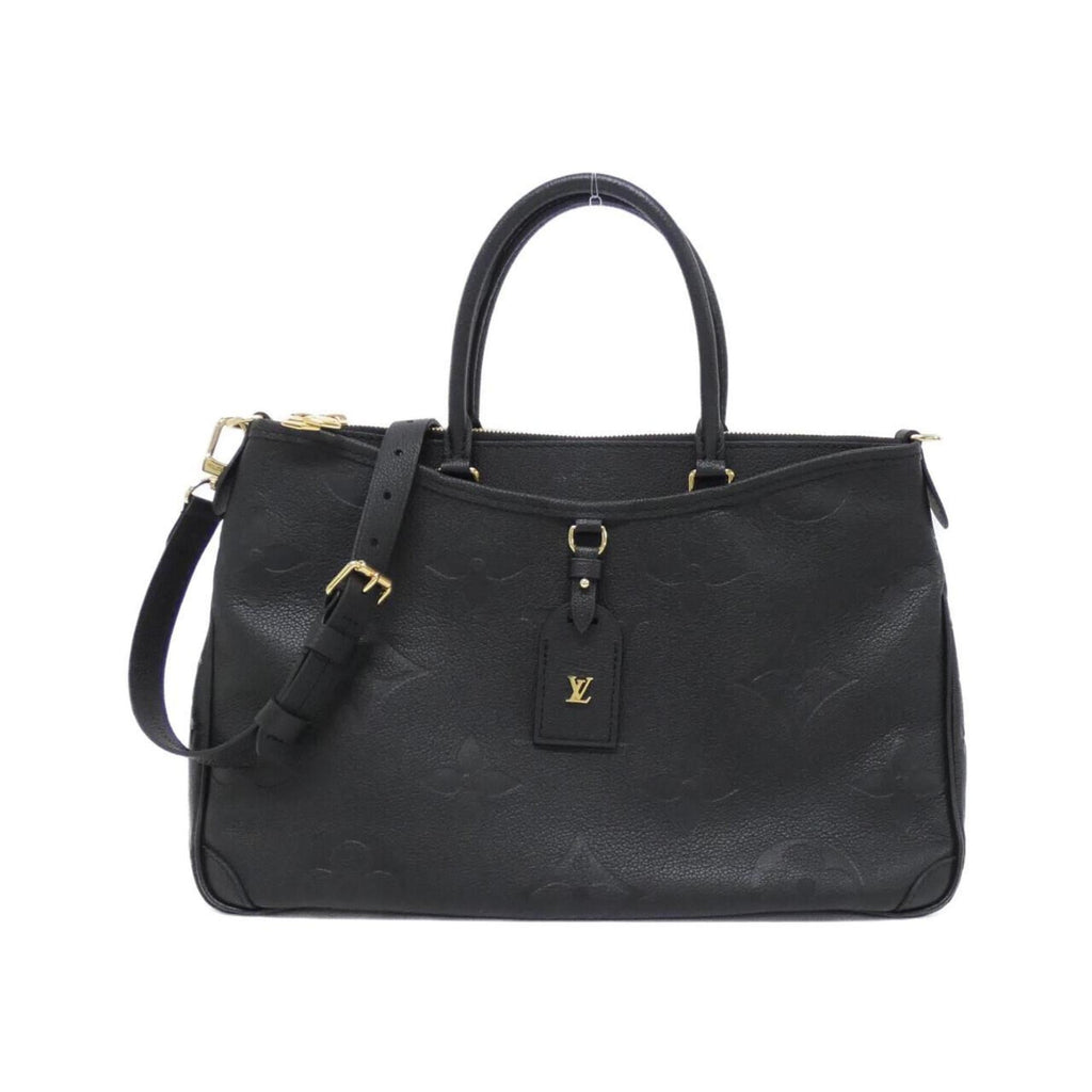 Louis Vuitton Black Leather Handbag