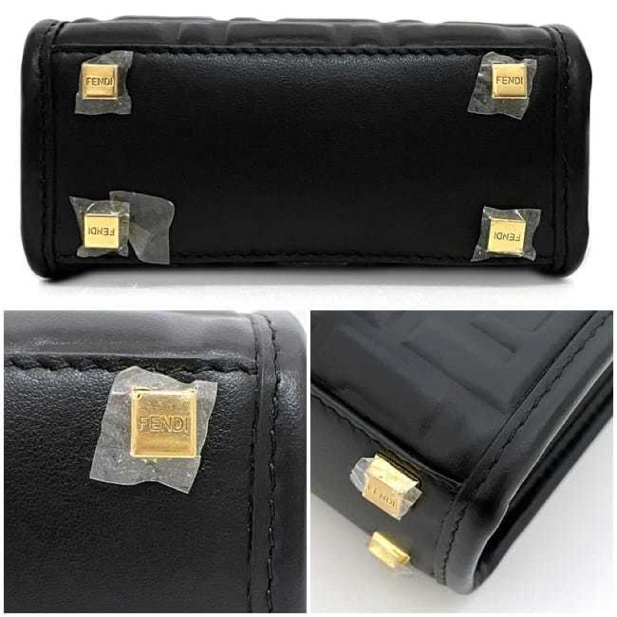 Fendi Black Leather Handbag