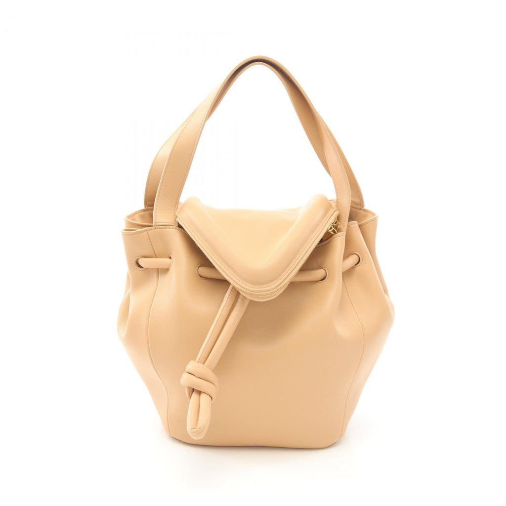 Bottega Veneta Beige Leather Handbag