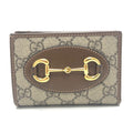 Gucci Gg Supreme Brown Gg Supreme Wallet (Bi-Fold) (Pre-Owned)