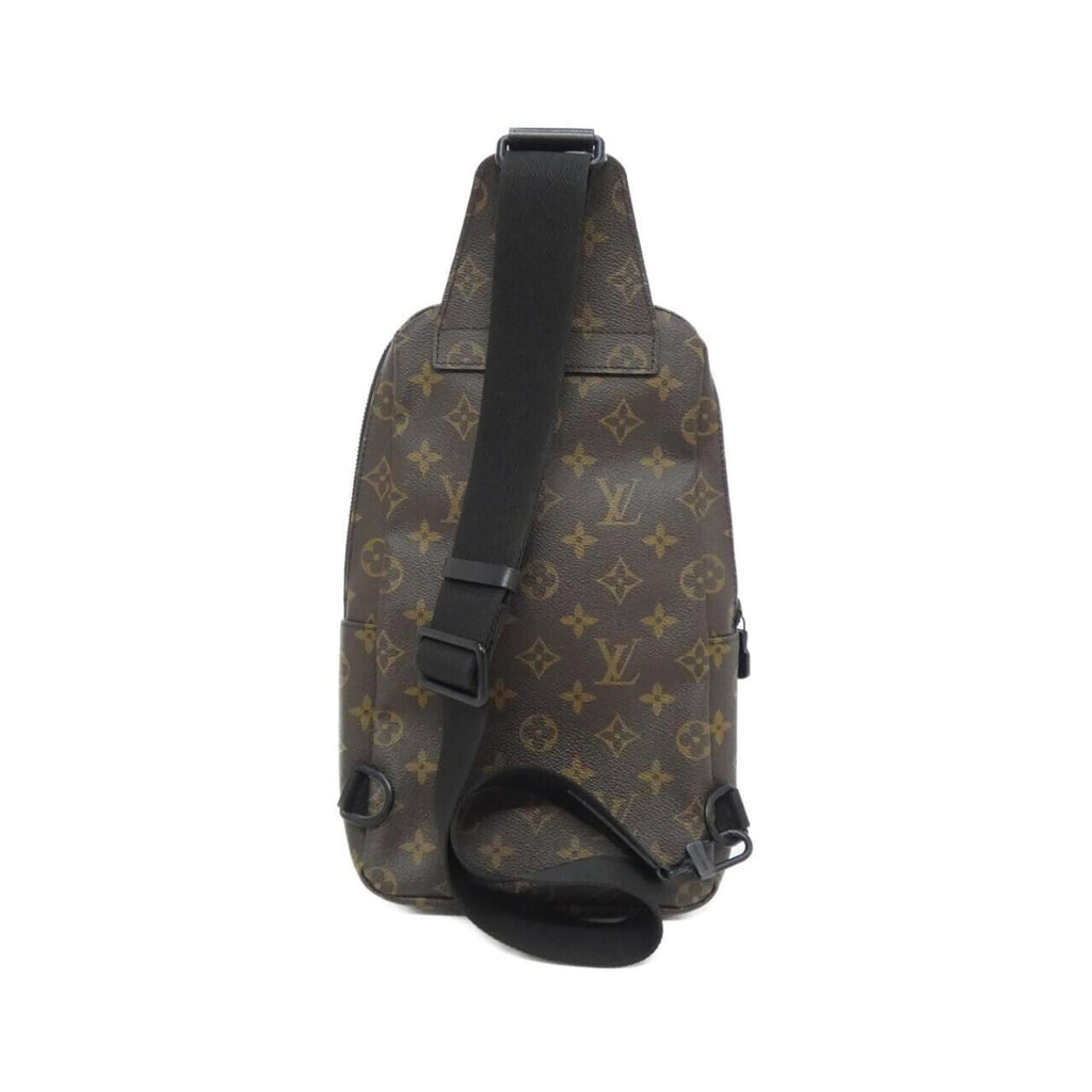 Louis Vuitton Brown Coated Canvas Shoulder Bag