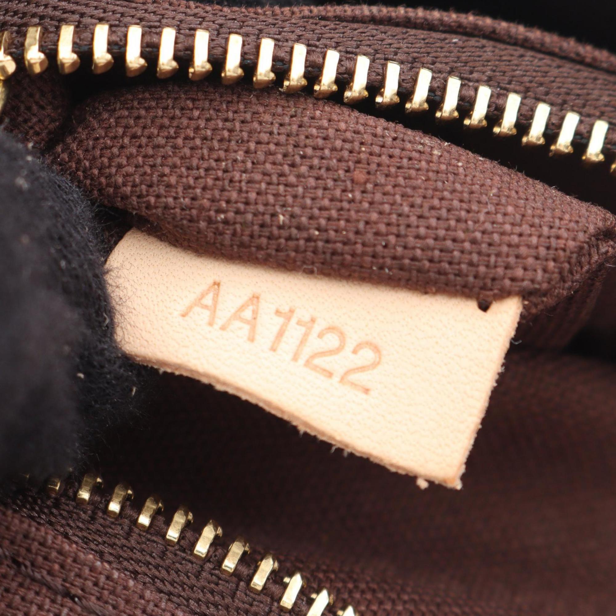 Louis Vuitton Brown Coated Canvas Pvc Monogram Leather Shoulder Bag