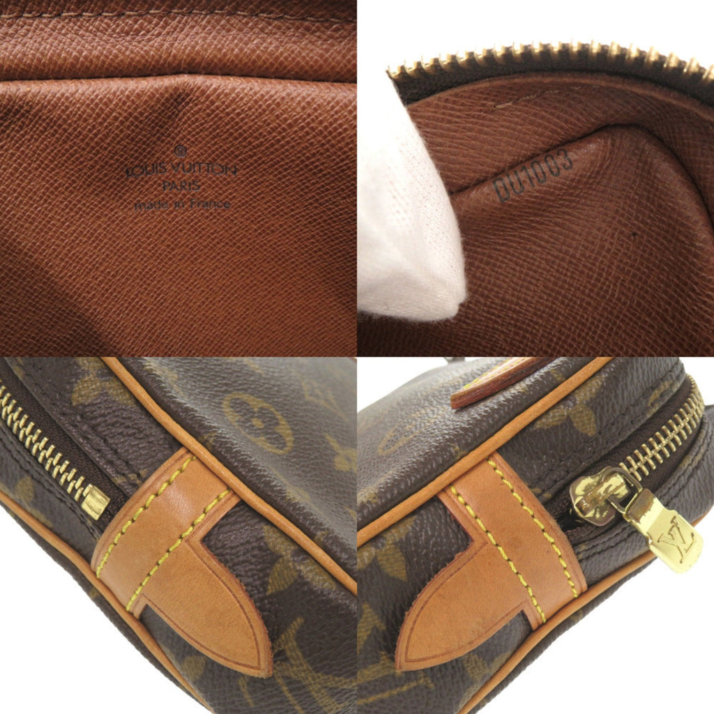 Louis Vuitton Brown Monogram Canvas Shoulder Bag