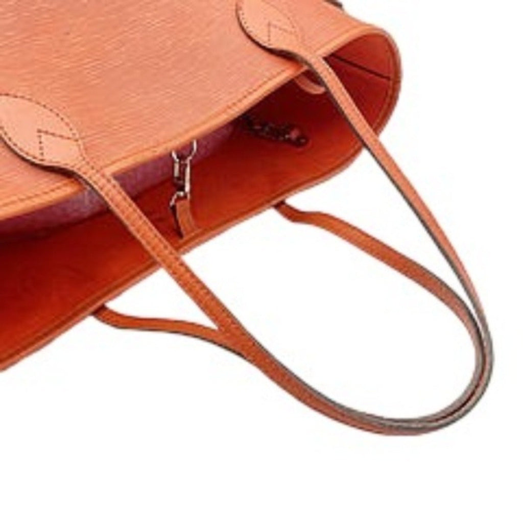 Louis Vuitton Orange Epi Leather Tote Bag