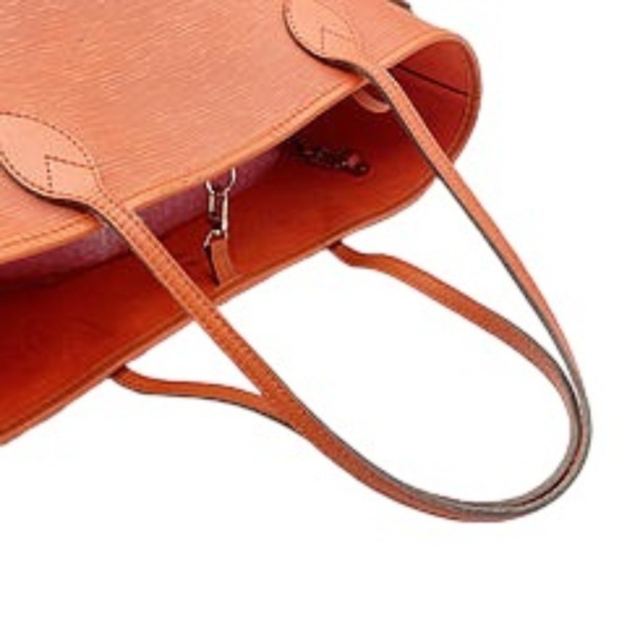 Louis Vuitton Orange Epi Leather Tote Bag