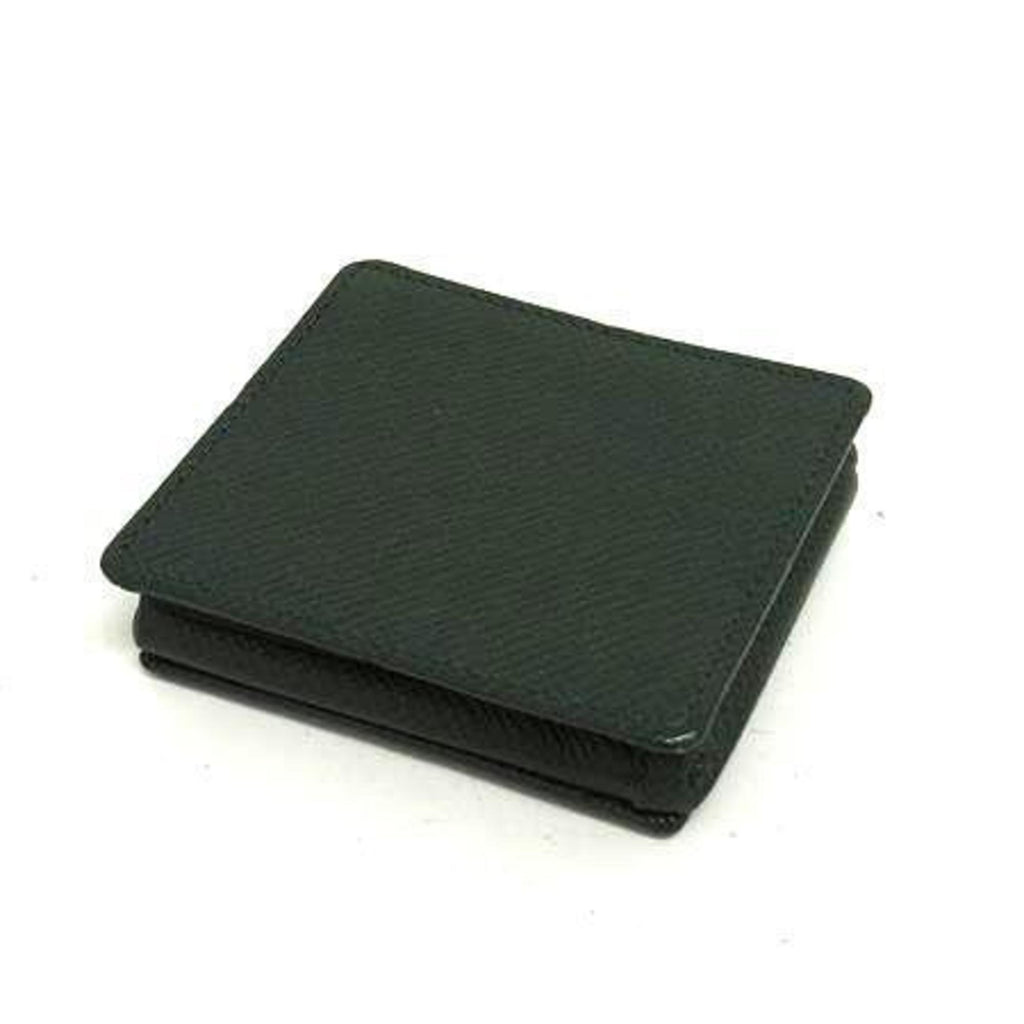 Louis Vuitton Episea Green Taiga Leather Coin Purse/Coin Case