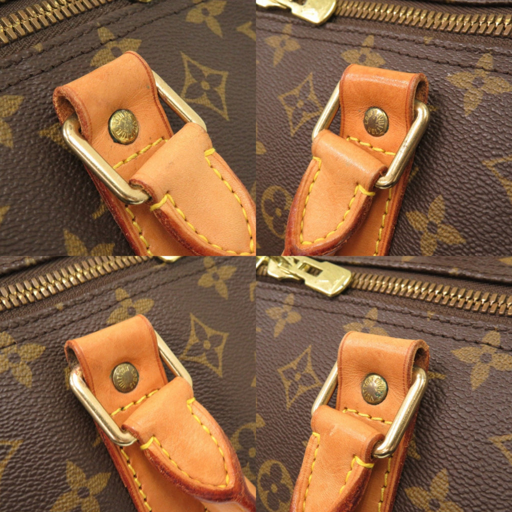 Louis Vuitton Brown Monogram Canvas Boston Bag