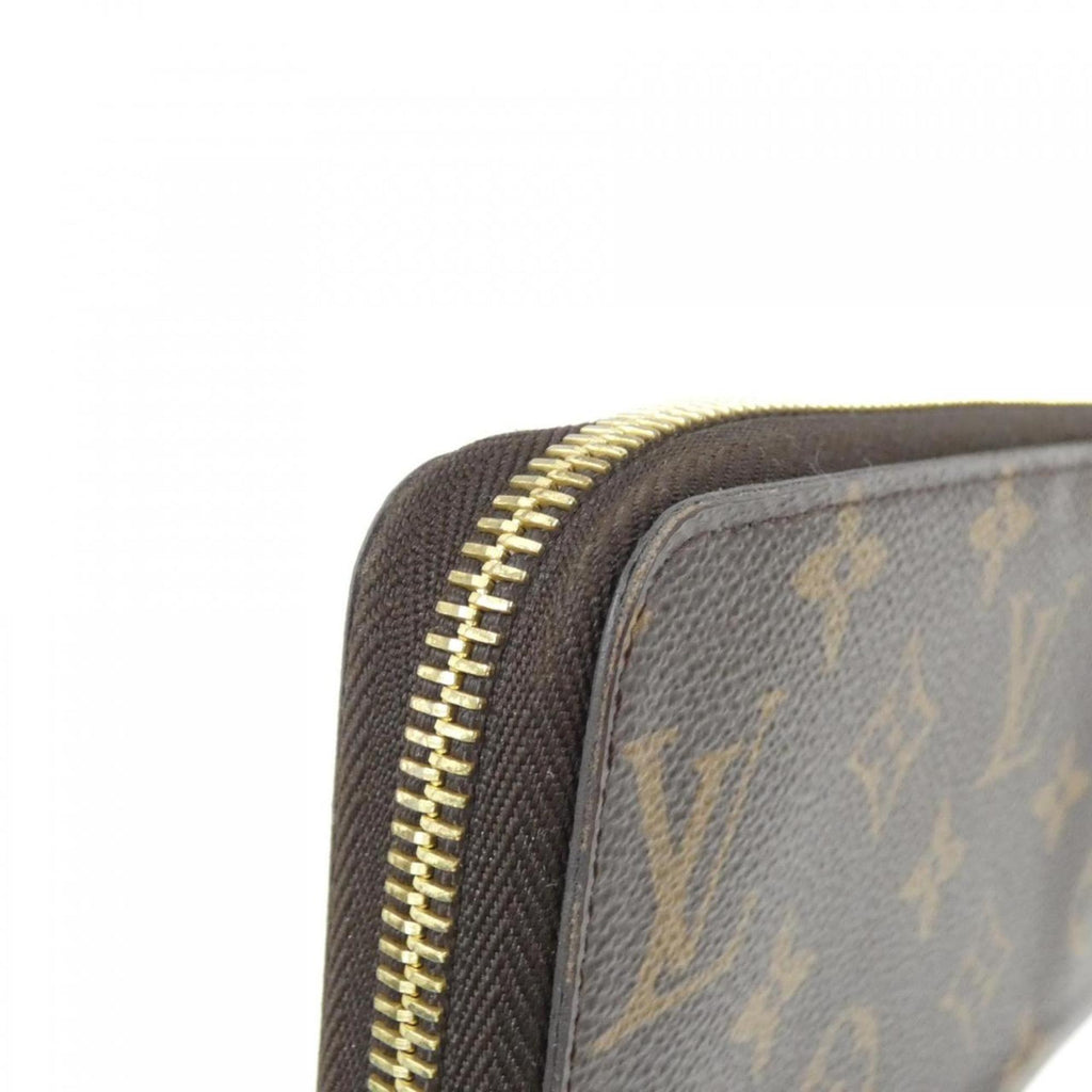 Louis Vuitton Coquelicots Marron Coated Canvas Long Wallet