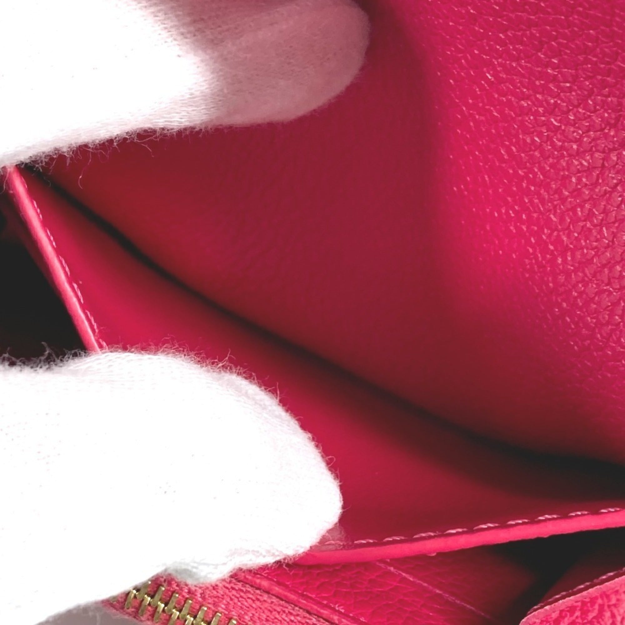 Louis Vuitton Monogram Empreinte Pink Monogram Empreinte Long Wallet
