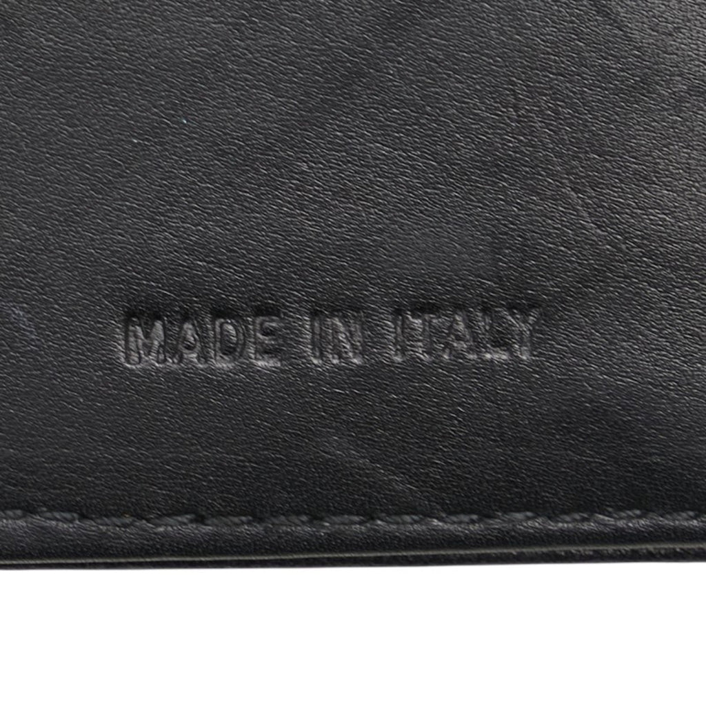 Prada Black Nylon Leather Wallet (Tri-Fold)