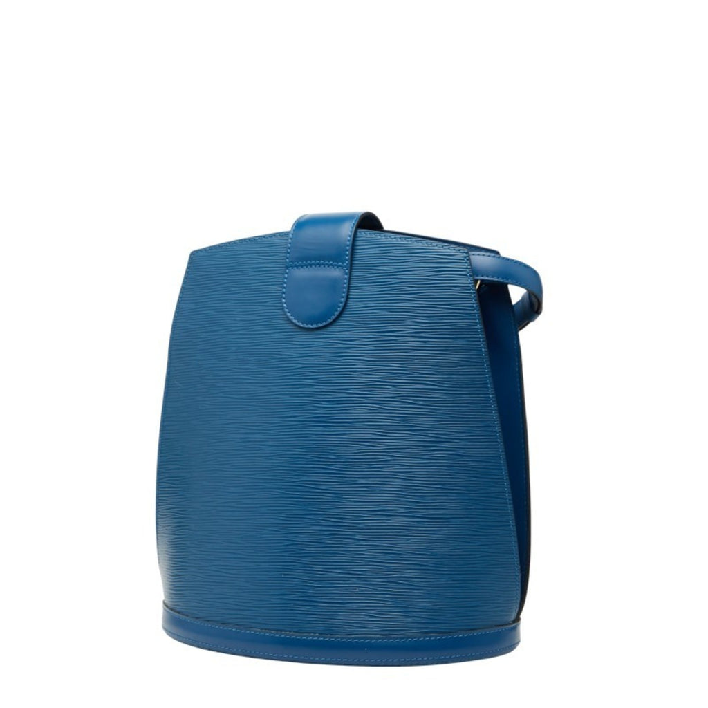 Louis Vuitton Toledo Blue Leather Shoulder Bag