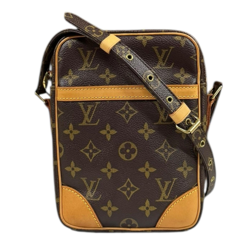 Louis Vuitton Brown Monogram Canvas Shoulder Bag