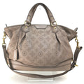 Louis Vuitton Beige Poodle Mahina Leather Handbag Shoulder Bag