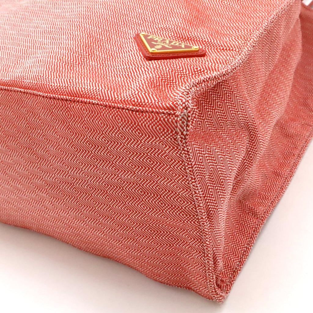 Prada Red Color Tessuto Shoulder Bag Tote Bag