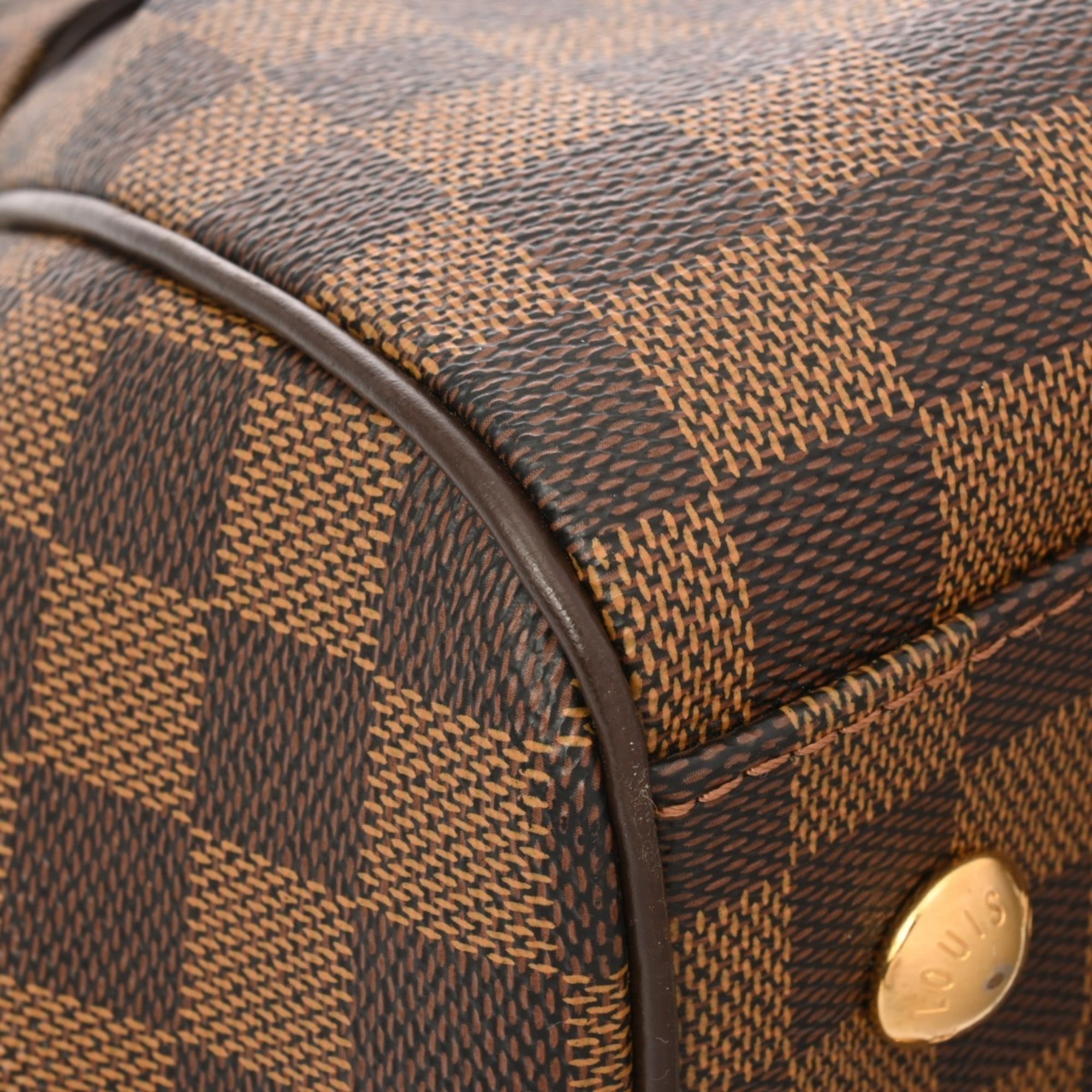 Louis Vuitton Brown Damier Canvas Handbag