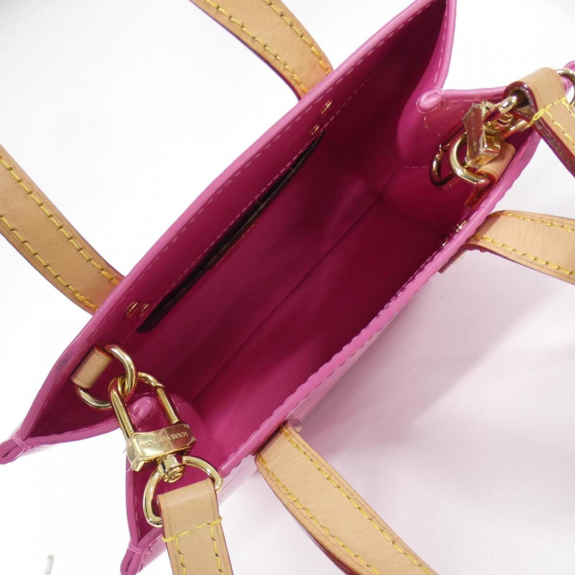 Louis Vuitton Pink Leather Handbag