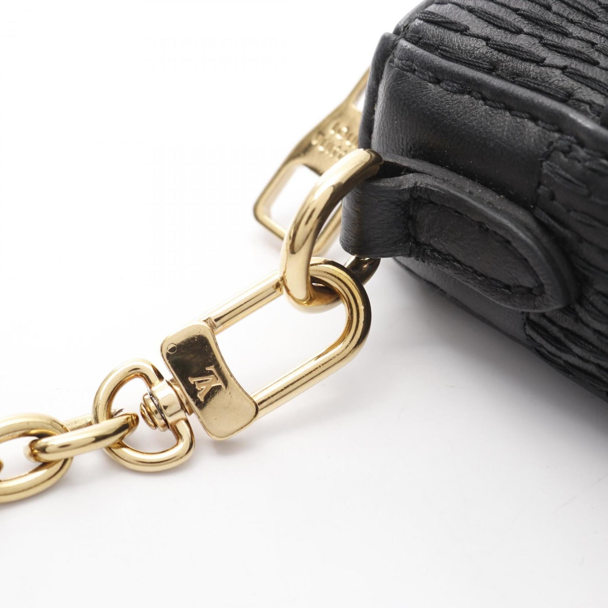 Louis Vuitton Black Noir Leather Handbag