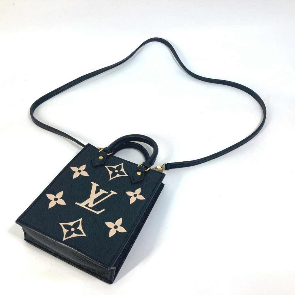 Louis Vuitton Black Monogram Empreinte Handbag Shoulder Bag