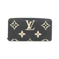 Louis Vuitton Beige Black Monogram Empreinte Long Wallet