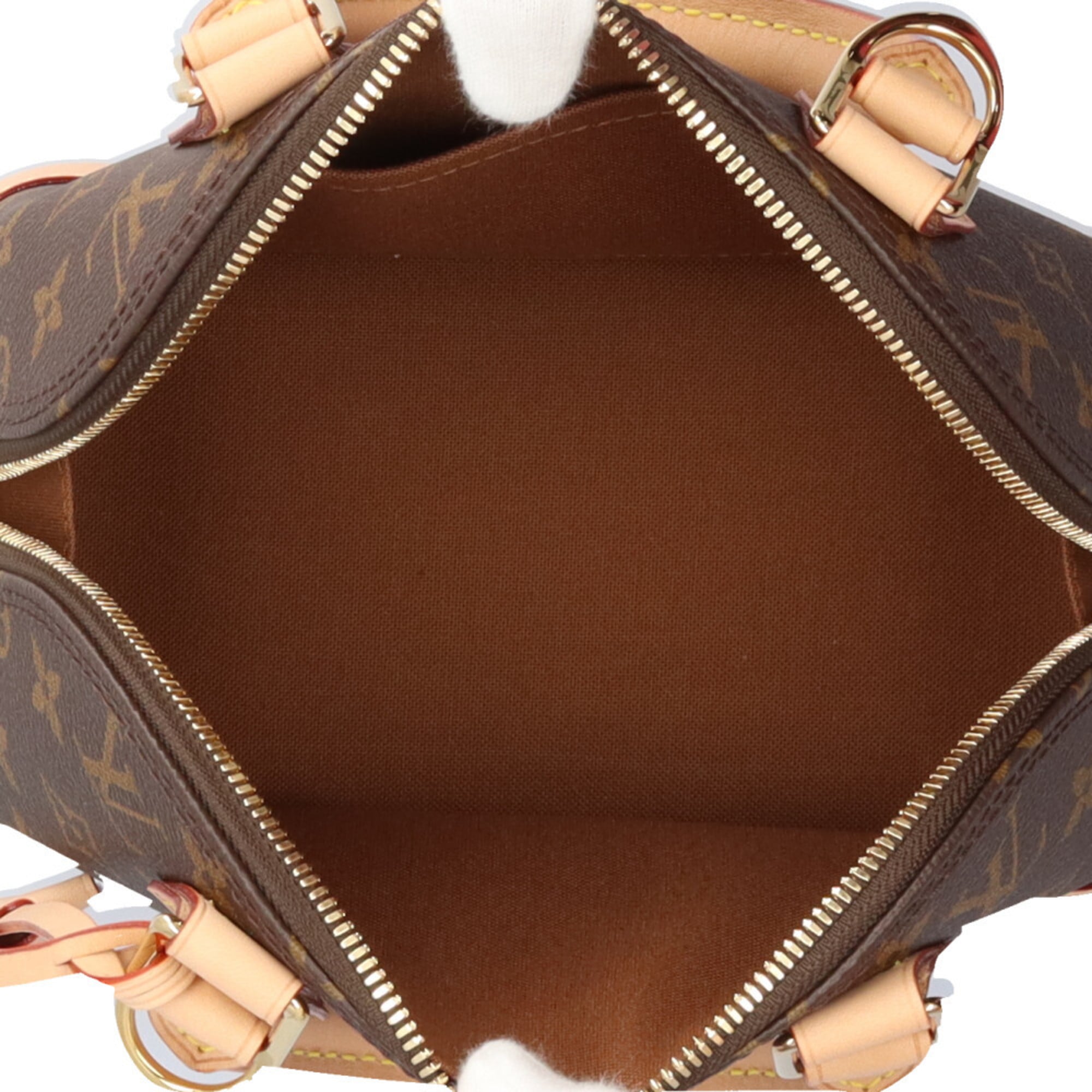 Louis Vuitton Brown Monogram Canvas Shoulder Bag